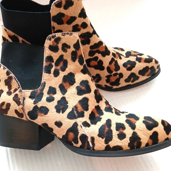 Steve Madden woman boot Brown leopard print 6.5B - Picture 9 of 16